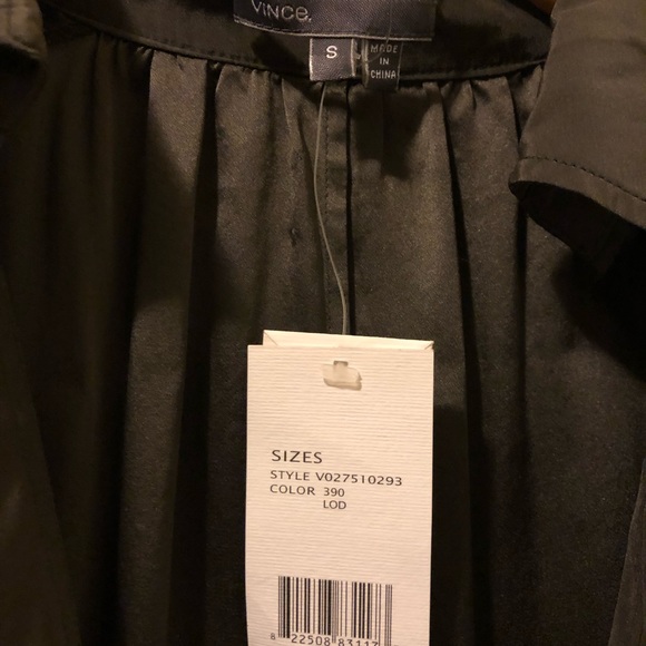 NWT Vince small silk blouse - Picture 5 of 7